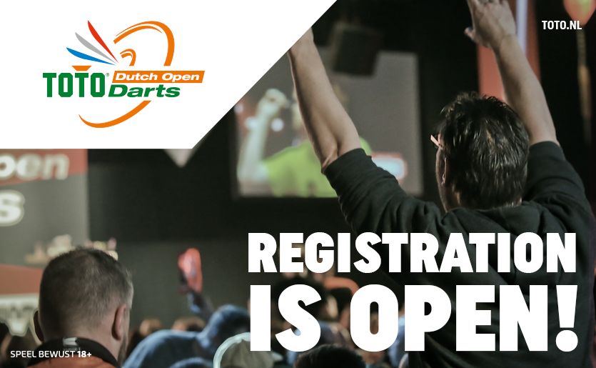 Dutch Open Graphic for Opening of Registration 2022